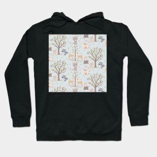 Boho Woodland Animal Collection Hoodie